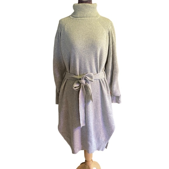 Magali Pascal Ambar Sweater Turtleneck Dress Sz S - Picture 10 of 11